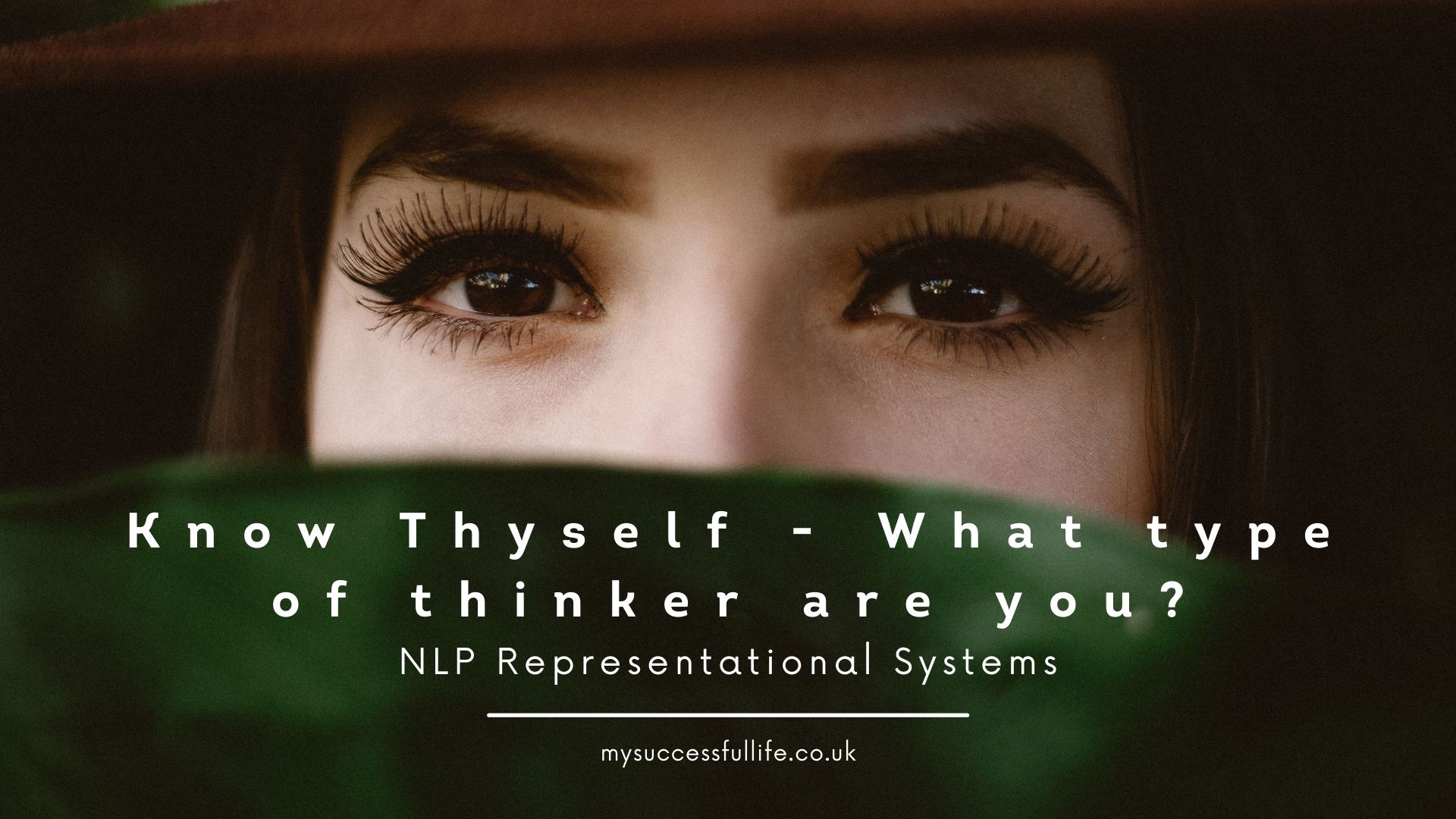Know Thyself - What type of thinker are you? NLP Representational Systems